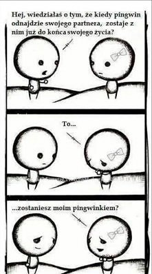 Kocham mojego pingwinka <3