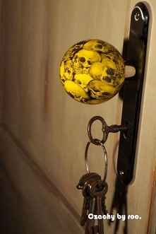 Klamka gałka Czachy - mrocz...