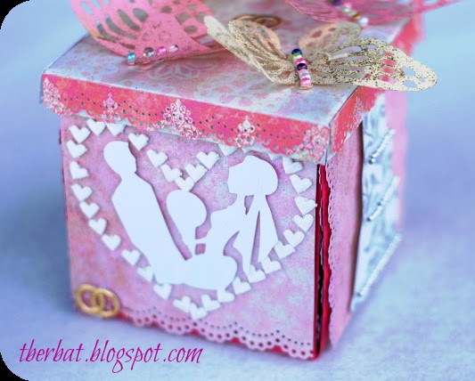 exploding box dla młodej pary