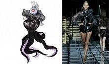 Modelki z pokazów D&G w...