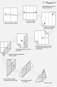 Origami modułowe - sonobe 1