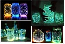 świecące słoiki