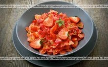 Kokardki z truskawkami