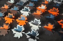 liście jesienna dekoracja d...