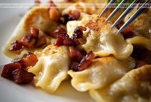 Pierogi z drobiowym farszem