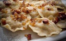 Pierogi nadziewane kaszą