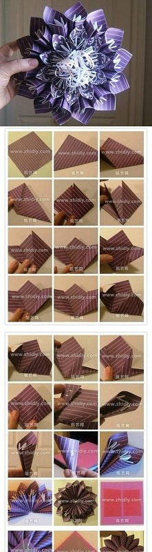  paper, blossom flowers, tutorial