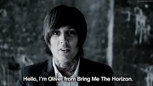 GIF Olives sykes z zespolu BMTH
