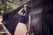 jesienna tiulowa sukienka ;)!