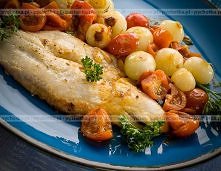 Ryba z pomidorami w winie