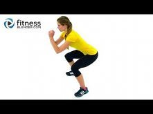 37 Minute Bodyweight Cardio Training + Lower Body Strength - Butt &amp; Thigh Workout