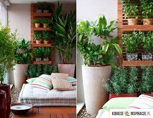 Piękna półka na kwiaty