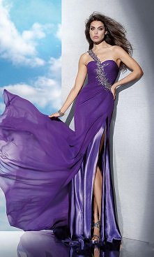 Full Length One Shoulder Prom Dress Evening Dresses Fast Shipping