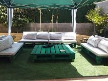 meble ogrodowe z palet