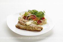 Halibut w cieście smażony