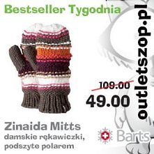 bestseller tygodnia to kolorowe rękawiczki marki Barts