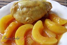Kurczak w curry z brzoskwin...