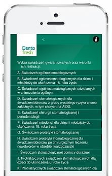Lista zabiegów refundowanych. Miej pod reką wykaz świadczeń gwarantowanych oraz warunki ich realizacji. Dentokarta - mobilna karta pacjenta gabinetu stomatologicznego Dentokarta...