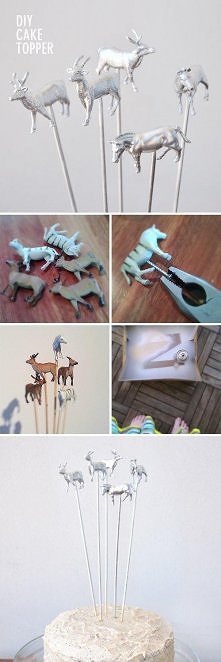 inna niż zwykle ozdoba tortu