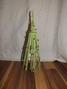 ozdoba na butelkę wina