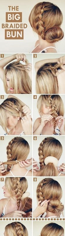 Piękna i nie trudna fryzurka <3