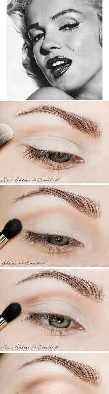 Makijaż w stylu Monroe