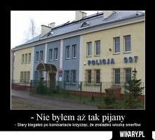 "Nie byłem, aż tak pij...