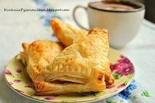 rożki z ciasta francuskiego z jabłkami w wersji mini