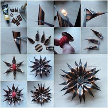 Kwiatowa gumka do włosów