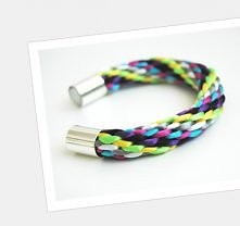 Bransoletka z satynowych sz...