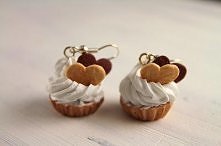 kolczyki babeczki - więcej klik w foto