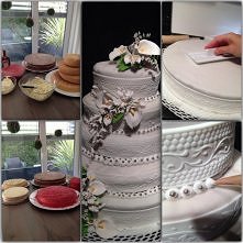 Tort który  piekłam na ślub...