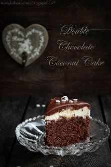 Czekoladowo - kokosowy tort