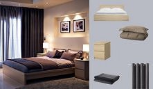 wnęka nad łóżkiem