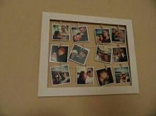 DIY - ramka na zdjęcia z Instagramu lub Polaroidy