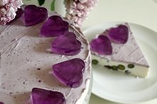 SERNIK AMETYSTOWY NA ZIMNO

Składniki:

450 g twarogu śmietankowego ( u mnie President )
1 serek homogenizowany ( 150g )
100 g cukru pudru + cukier waniliowy ( jeśli lubicie sło...