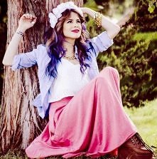 Włosy. <3 Violetta.