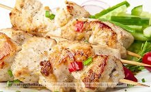 Szaszłyki z piersi kurczaka