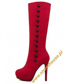 czerwone kozaczki jedyne takie :)