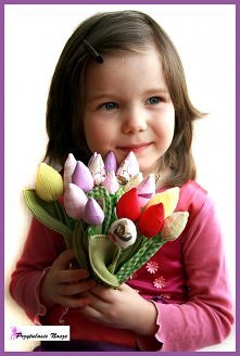 Bukiety tulipanów od Przytu...