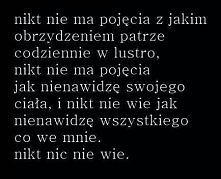 szczególnie jak porównuję się z innymi... :/