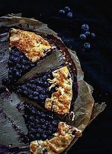 Galette z borówkami - tarta...