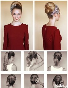 Eleganckie upięcie