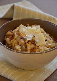 RISOTTO Z KURKAMI