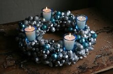 stroik z orzechów na styrop...