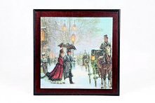 decoupage na kafelku 18x18 robótkownia Allegro.pl