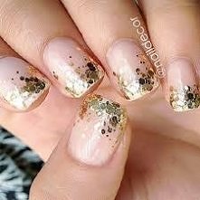 golden glitter