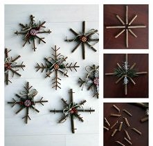 gwiazdki z patyczków