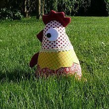 Kolorowa kura stop-door
. I...