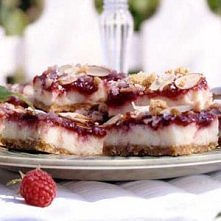 raspberry cheesecake bars